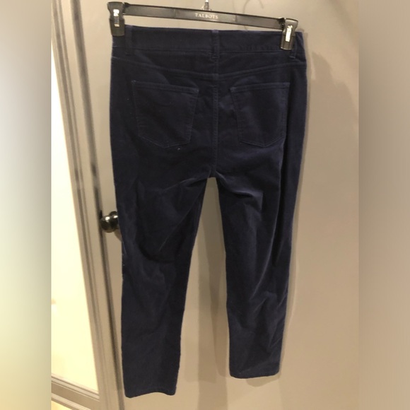Talbots size 10p, navy felt signature pants. - Picture 2 of 6